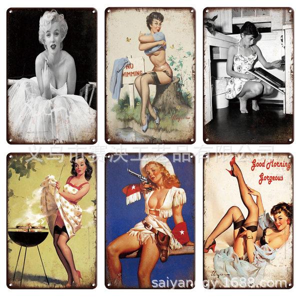 Ретро постер, креативный настенный декор для гостиной