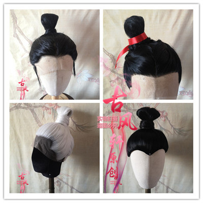 taobao agent Gufeng Xuan Gua Gua Wig Three -pointed Lace Taishang Laojun Wigs Hands Hands Dream of Little Dream of Terracotta Warriors and Terracotta