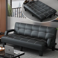 Офисный кожаный диван диван журнальный столик прием трехперранного складного магазина складки может быть использован для сна простых и маленьких