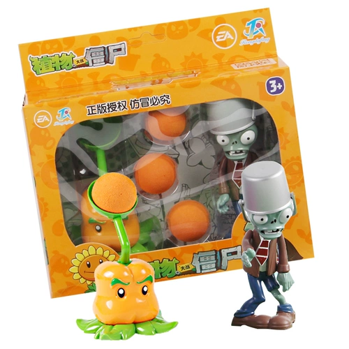 DJI, оригинальные растения против зомби, игрушка, комплект для мальчиков, кукла, полный комплект
