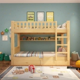 Полный твердую древесину до кровати, двуспальная кровать, два слоя кровати, кровать матери, два взрослых, дети, верхние и нижние магазины, верхние и нижние магазины, общежития общежития