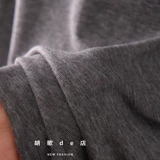 Классическая шерстяная мягкая футболка, делается под заказ, облегающий крой, короткий рукав