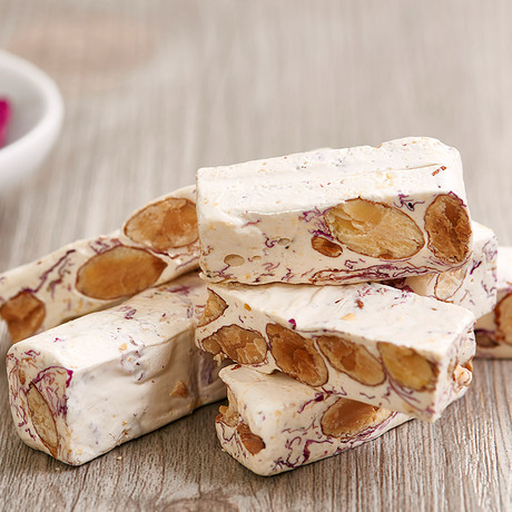 苏小糖玫瑰手工巴旦木牛轧糖厦门特产小吃鼓浪屿零食伴手礼140g