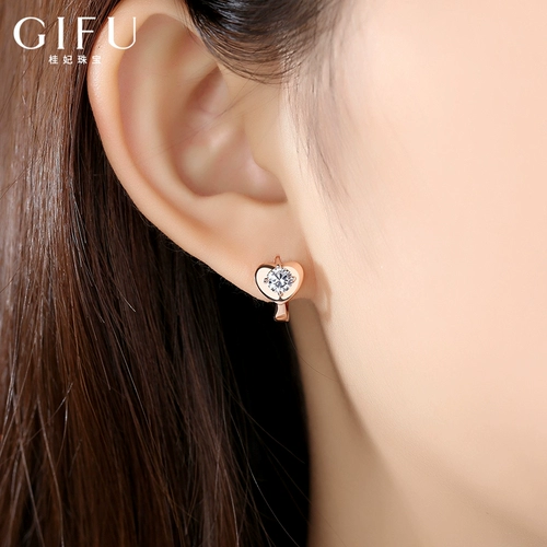 Маленькие серьги в форме сердца, коллекция 2021, серебро 925 пробы, простой и элегантный дизайн