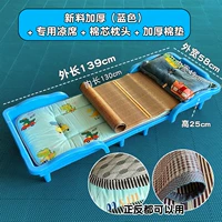 Синий коврик, подушка, увеличенная толщина