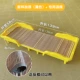 Желтый складной коврик, увеличенная толщина