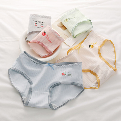 taobao agent Cotton cute Japanese fresh lace antibacterial underwear