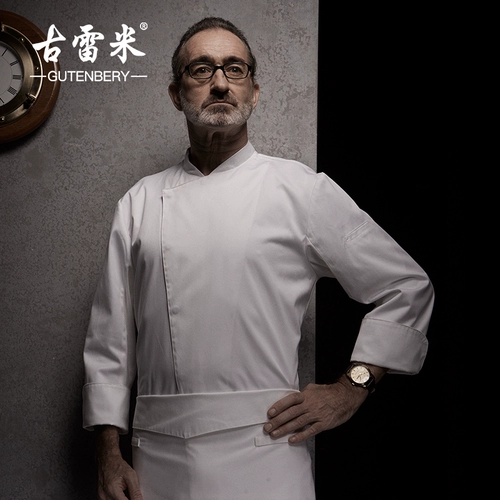 Шеф-повар guremi Work Одежда мужская зимняя одежда с длинными рукавами