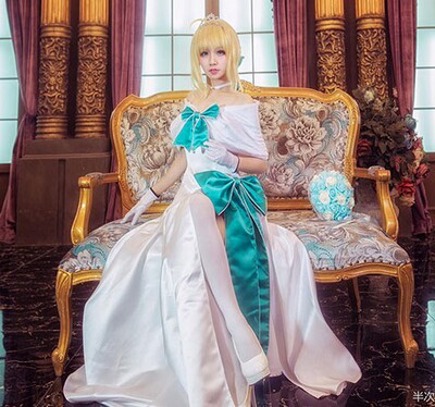 taobao agent Arctic COSPLAY clothing rental FGO Altricya skirt cos clothes, Wang Yingling formal dress saber