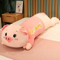 Розовая свиньи на норме