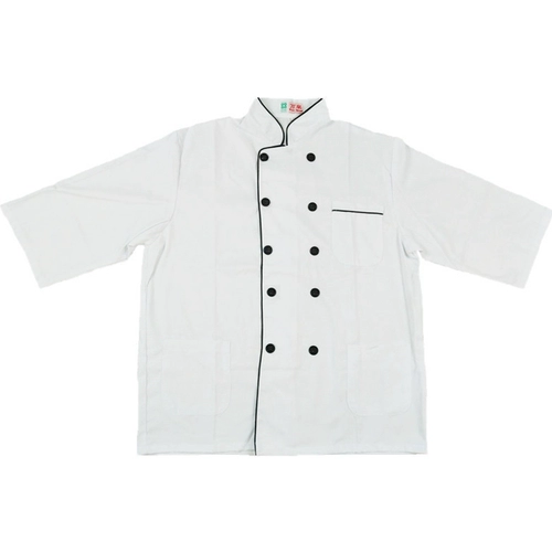 Униформа для отелей, ресторанов, ресторанов, рабочая одежда для шеф-поваров, униформа для шеф-поваров с длинными и короткими рукавами, с рукавами до середины и три четверти, осенняя, зимняя и летняя одежда.