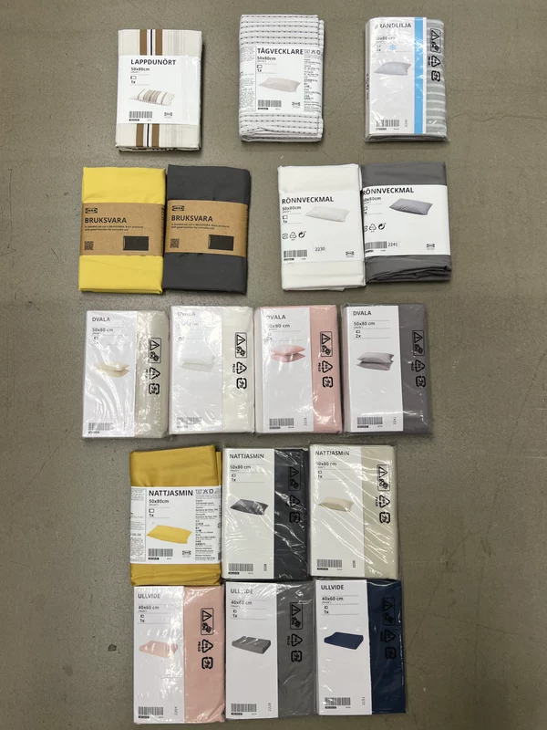 Ikea, pillowcase, cotton pillow, protective case, 50x