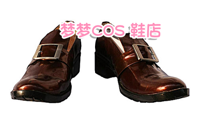 taobao agent Number 362 Black deacon Charle low -heeled COSPALY shoes