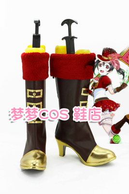 taobao agent Number 2483 lovelive!February 2015 Valentine's Day Waking Nicole (dark brown) COS shoes