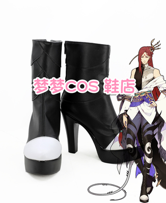 taobao agent Number 3753 Dream Market Poison Dragon Silver Pound COSPLAY Shoes COSPLAY shoes