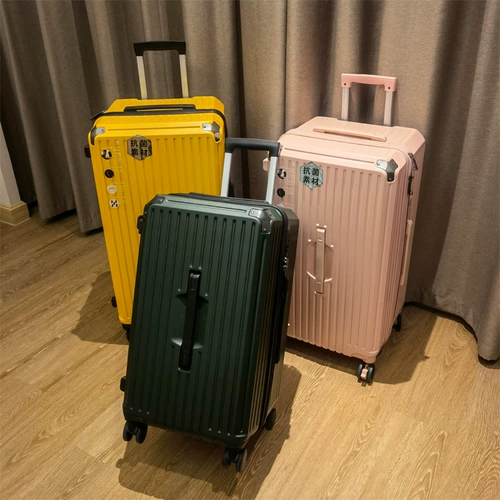 Вместительный и большой прочный чемодан, популярно в интернете, увеличенная толщина