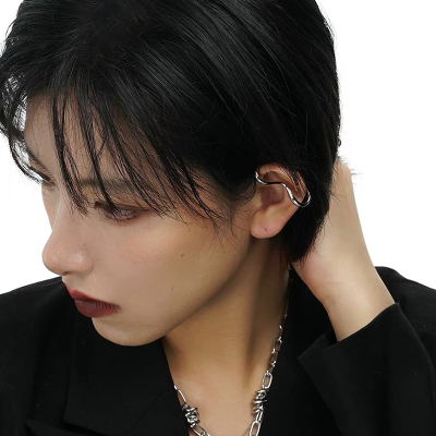 taobao agent Ear clips, advanced earrings, 2022 collection, no pierced ears, high-quality style