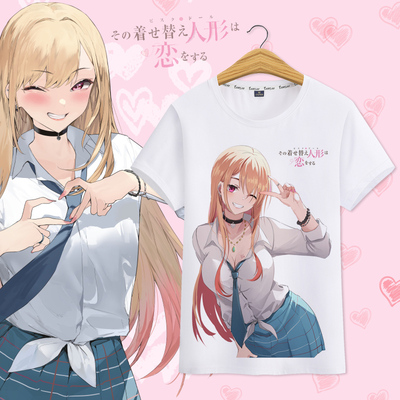 taobao agent The change of clothes falls into Aihe anime around short sleeves, Hitagawa Hameng T -shirts, diumaki cos clothes