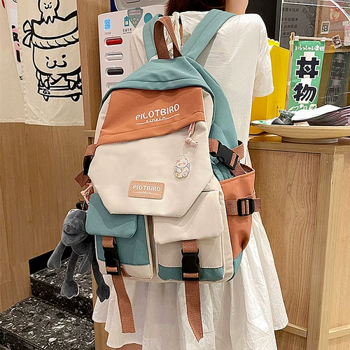 Брендовый японский школьный рюкзак для школьников, водонепроницаемая сумка, модный ноутбук, подходит для подростков