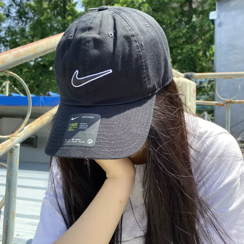 Nike耐克男帽女帽2023秋季新款运动帽透气休闲帽帽子棒球帽943091-Taobao