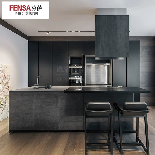 Fensa Fensa Общая кабинета, настраиваемая в европейском стиле, кварцевая камень кухонная столешница.