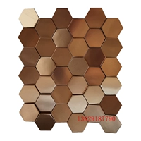 Розовое золото, разбитое лицо случайным образом борется