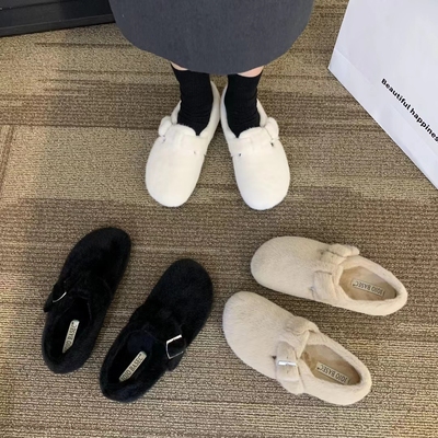 taobao agent Winter fleece keep warm footwear, 2022 collection