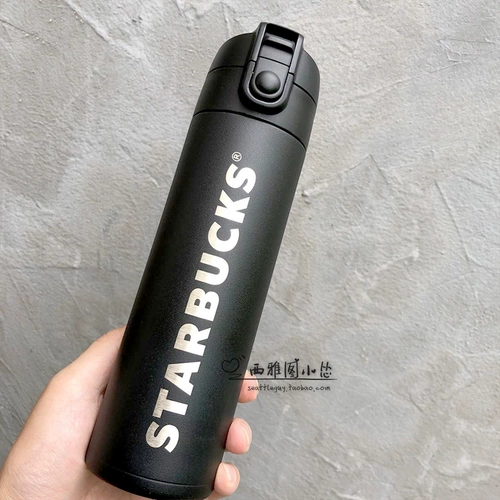 Старбакс Кубок Sakura Black Gold Reserve Steel Consureting Cupe Compoeeration Select Pentagon Black R Thermos Cup