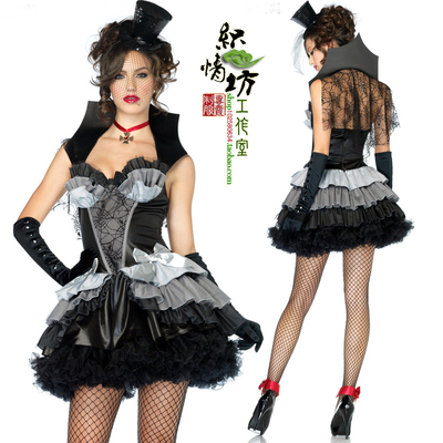 taobao agent Special offer quality COS clothing Halloween Vampire clothing lace puffy skirt queen witch demon suit