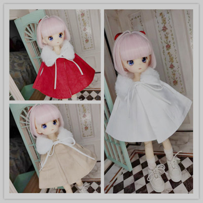 taobao agent {Spot} BJD baby clothes 1/6 6 points doll clothes single product cape