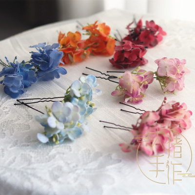 taobao agent Hair accessory, Hanfu, flowered, Lolita style