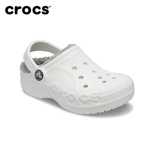 Crocs, детские кроксы, утепленные тапочки в стиле Crocs