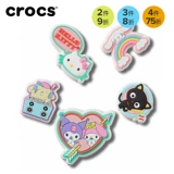 Crocs Hello kitty, кроксы, аксессуары, тапочки в стиле Crocs, комплект