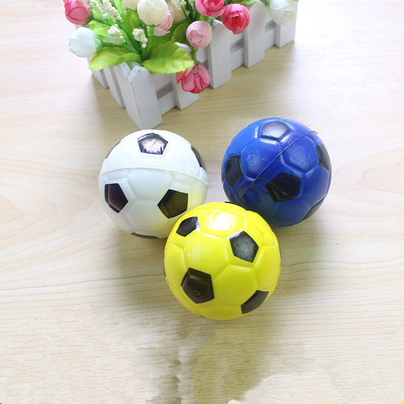 儿童足球儿童玩具球充气足球多颜色塑料足球少儿比赛足球拼色足球 Изображение 1