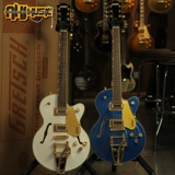 Пекин Qiuyin Gretsch G5655TG Jazz Sir Punk Punk Rock Rock Half -Hollow Double -Guark Guitar