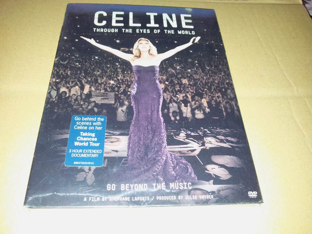 

Музыка CD, DVD Celine Through The Eyes Of The World DVD