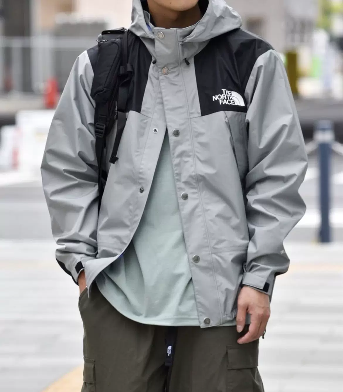 23AW TNF日版北面MOUNTAIN RAINTEX JACKET冲锋衣夹克立领连帽-Taobao