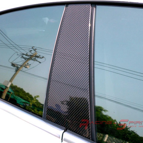 大众cc汽车中柱贴件 碳纤维b柱 车窗装饰条 车门立