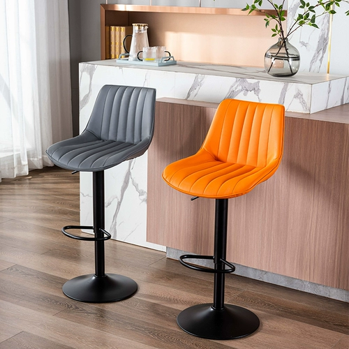 Бар кресло, современный минималистский домашний табурет с высоким содержанием подъема, чтобы поднять стул, Light Luxury Rase Assure Bar Bar Веткание стул
