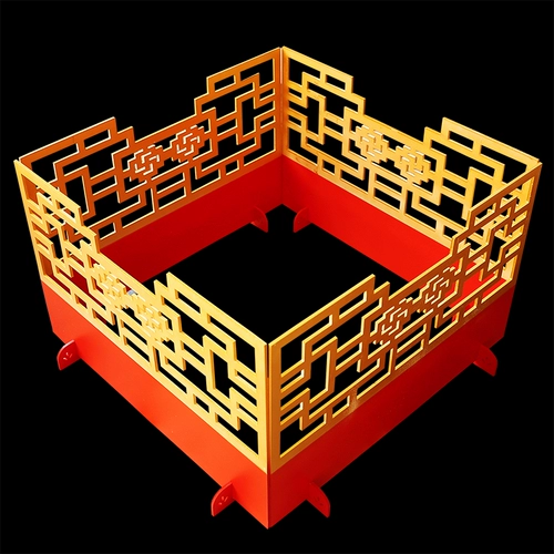 2024 забор из массива дерева, забор, Рождество и Новый год, креативные украшения, праздничное украшение, окно, макет сцены, елочная юбка, фартук