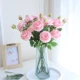 Розовая 8+зеленая ваза