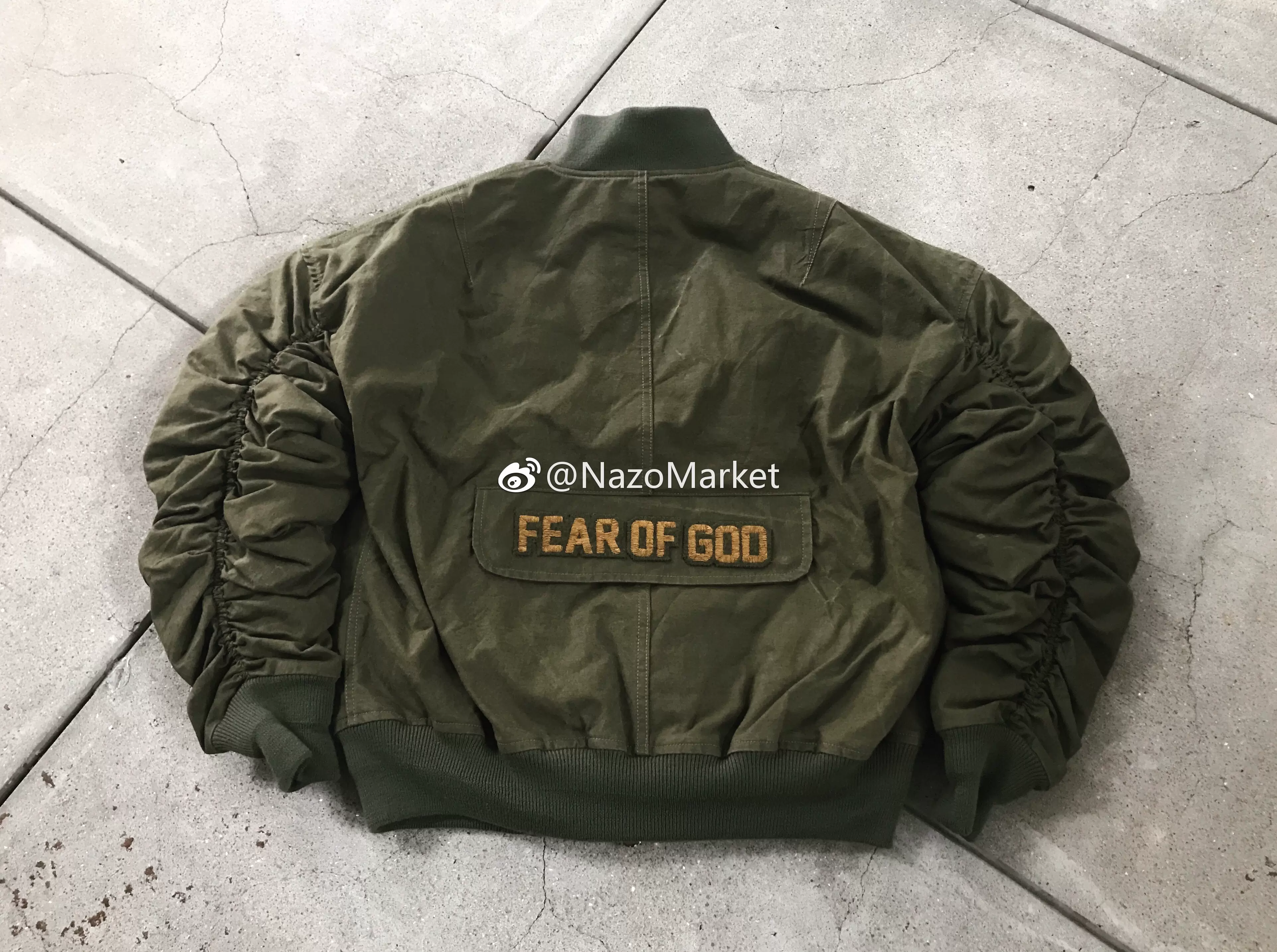 Readymade x Fear of God Bomber联名款飞行员夹克MA-1-Taobao