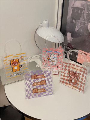 taobao agent Brand advanced linen bag PVC, plastic materials set, Birthday gift, high-quality style