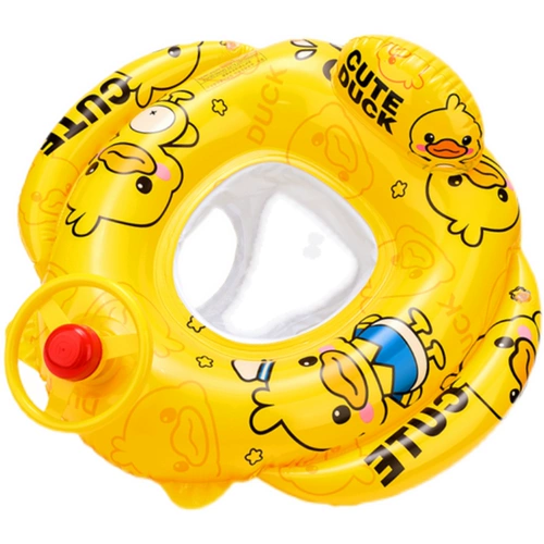 Надувной плавательный круг с сидением для младенца, защита от опрокидывания, популярно в интернете