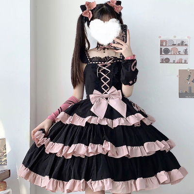taobao agent Genuine summer dress for princess, lifting effect, Lolita style