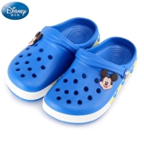 Дисней, детские нескользящие тапочки в стиле Crocs, пляжные мюли, подходят для подростков, подходят для носки на улице