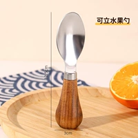 Может стоять фруктовая ложка*1