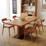 Рабочий минималистичный стульчик для кормления из натурального дерева для еды для стола для домашнего использования