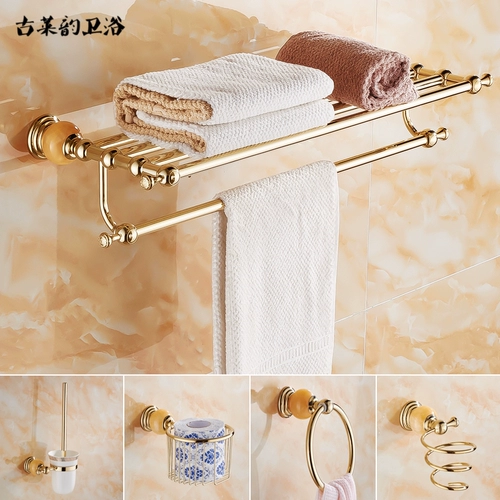 Золотое банное полотенце, комплект из нефрита, европейский стиль