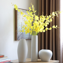 Цзиндэчжэнь керамическая ваза сухие цветы современная мода свежий стол цветы белая гостиная мебель